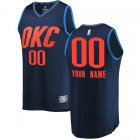 Camiseta Custom 0 Oklahoma City Thunder Statement Edition Armada Nino